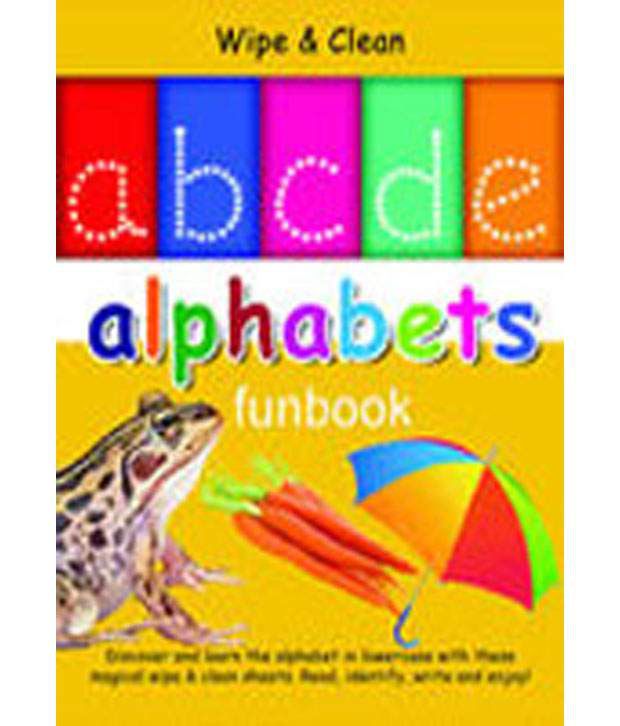     			Wipe & Clean Alphabets Funbook