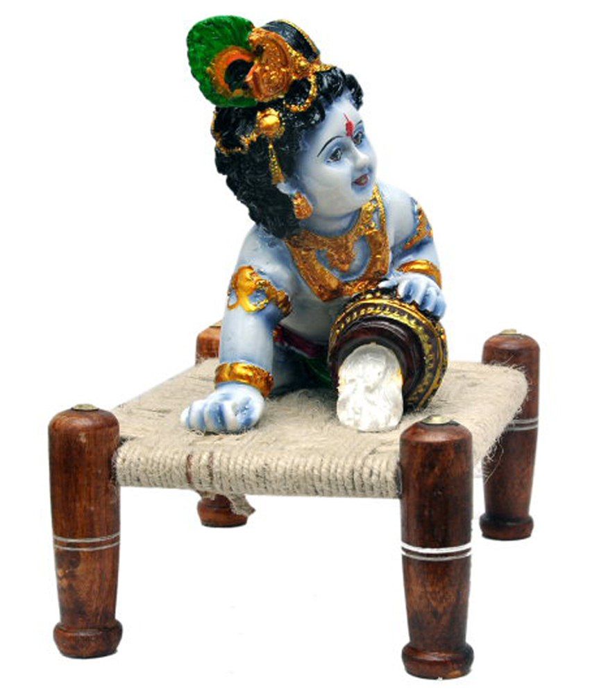 resin krishna statue