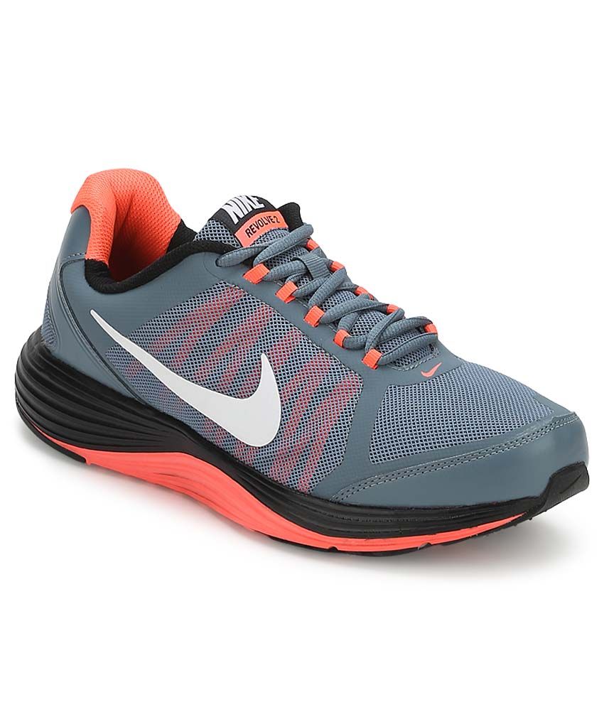 Nike Revolve Graphite Gray Sports Shoes Price in India- Buy Nike ...