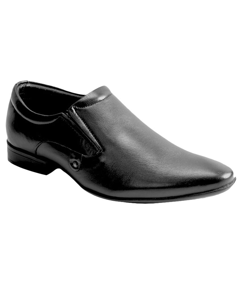 Buy Ajanta Black Formal Shoes Online 