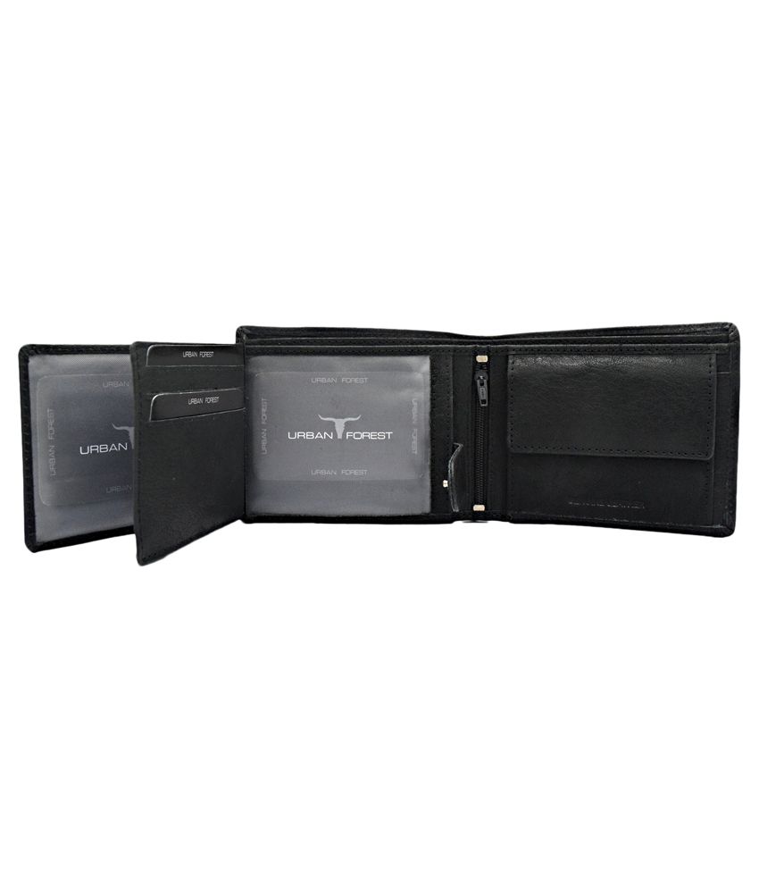 Urban Forest Black Formal Wallet: Buy Online at Low Price in India ...