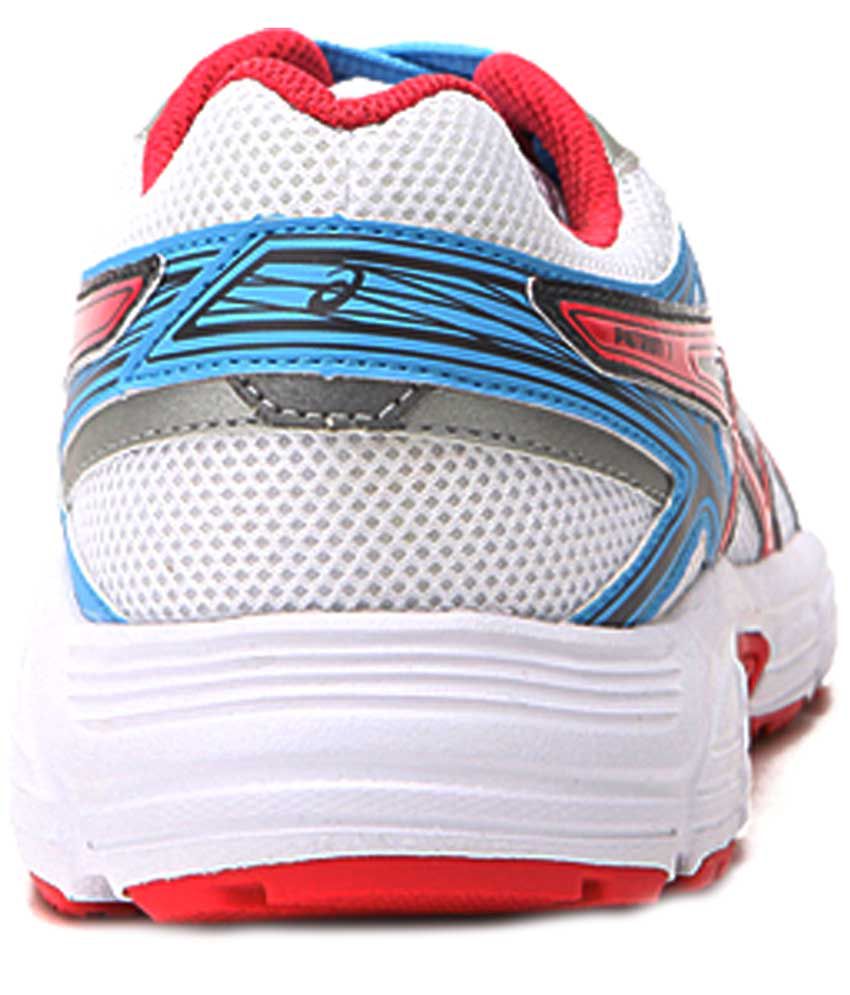 Asics White & Red Sports Shoes - Buy Asics White & Red Sports Shoes ...