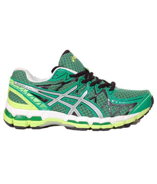 Asics Green Sports Shoes - Buy Asics Green Sports Shoes Online at Best ...