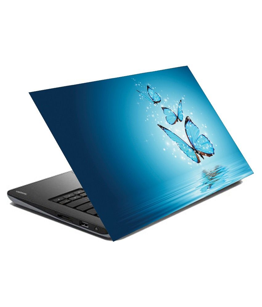 Hifex Printed Laptop Skin Blue Buy Hifex Printed Laptop Skin Blue