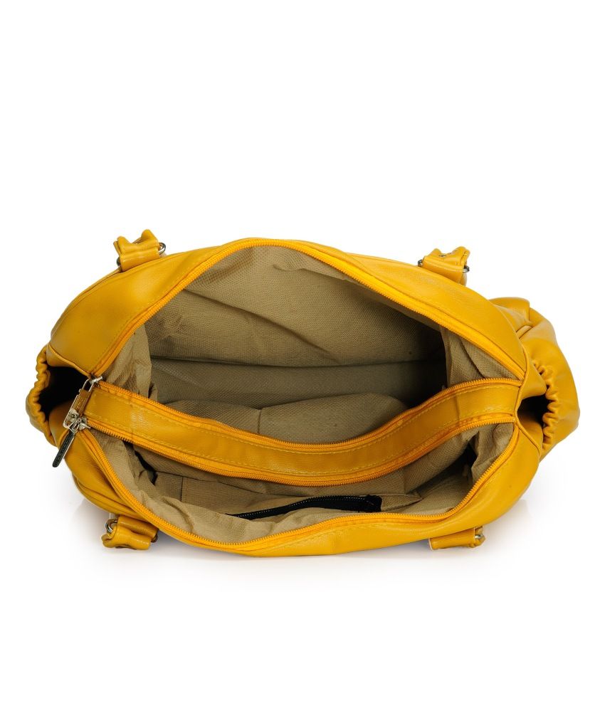 Frosty Fashion Yellow Shoulder Bag Buy Frosty Fashion Yellow Shoulder