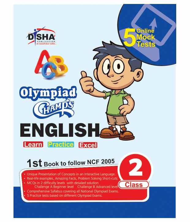 Olympiad Champs English Class 2 with 5 Online Mock Tests ...