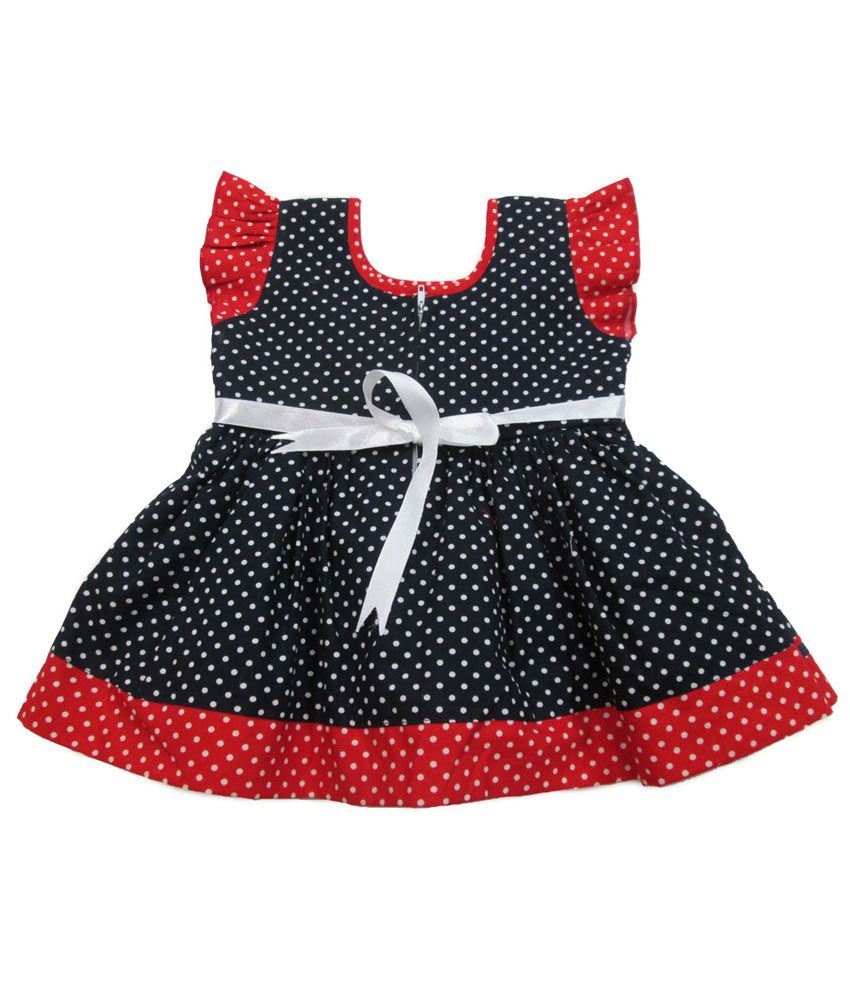 multi color baby frock