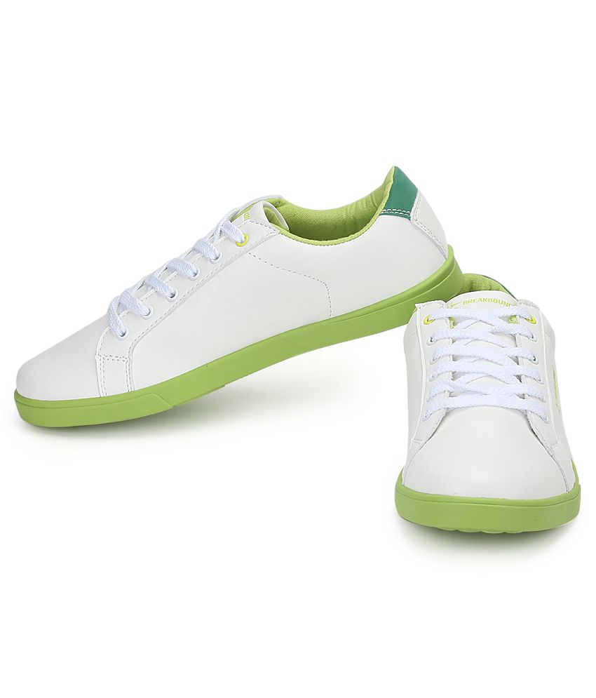 Breakbounce Euler White Casual Shoes 