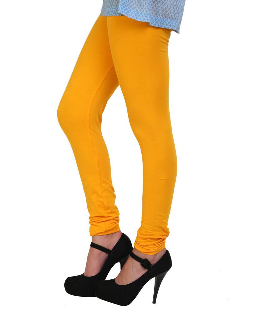 yellow workout leggings