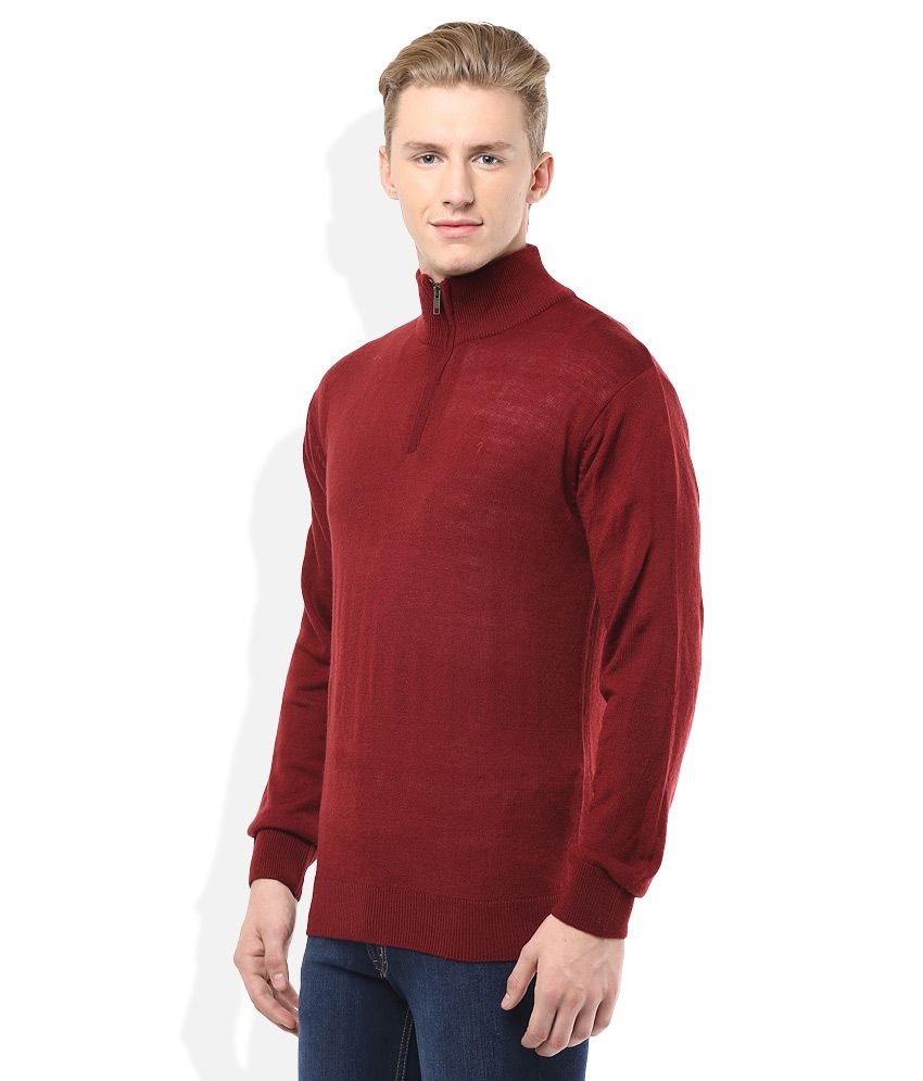 Indian Terrain High Neck Sweater - Buy 