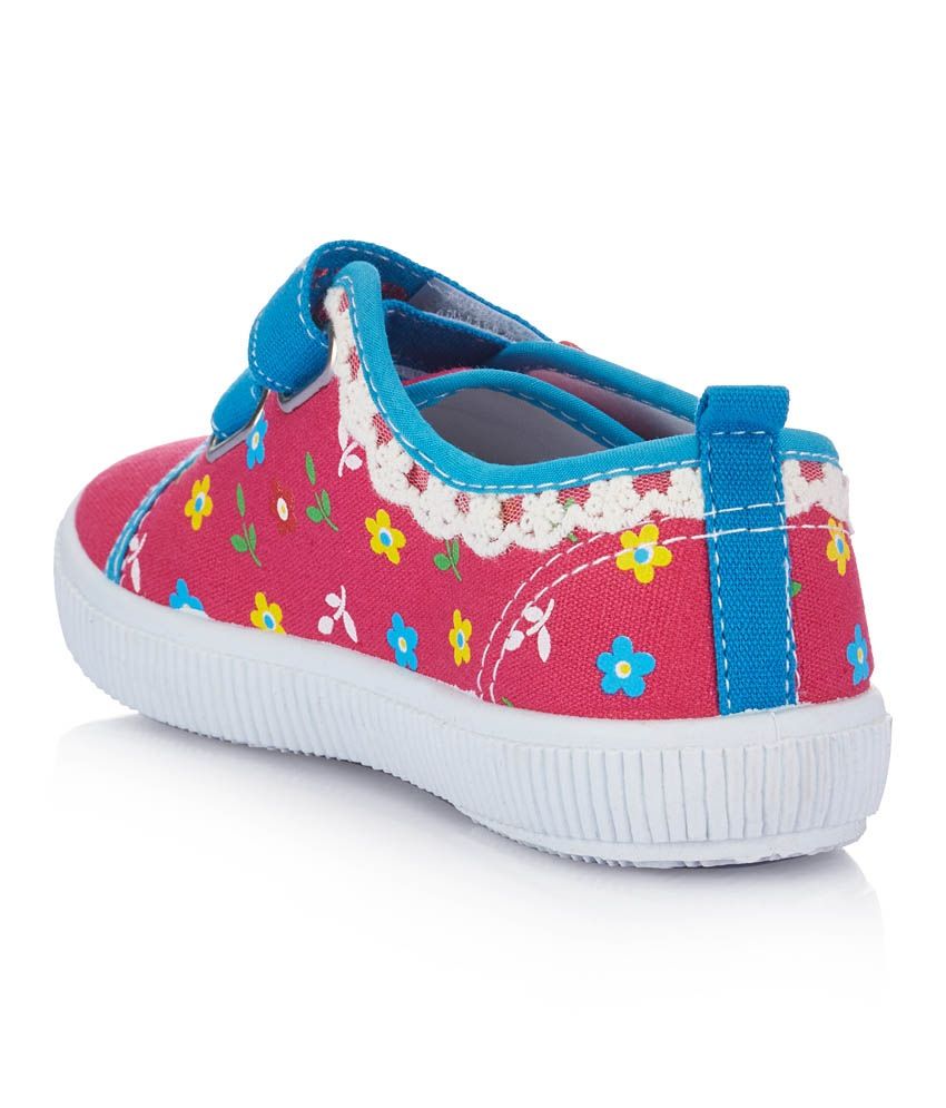zappy pink casual shoes
