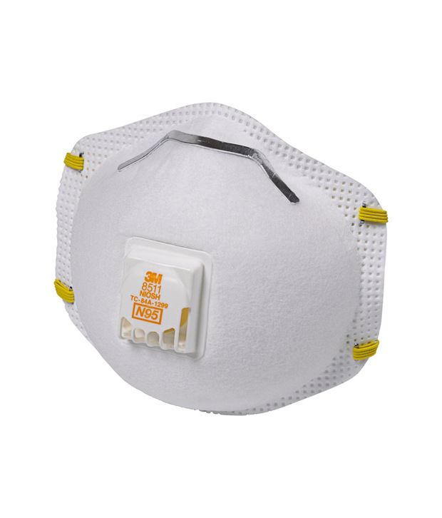 N95 Mask Valved Respirator Flu Protection Pack Of 2 Buy