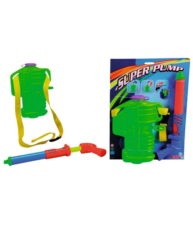 SIMBA WATERBLASTERS SUPER PUMP SHOOTER WITH WATER TANK S Buy