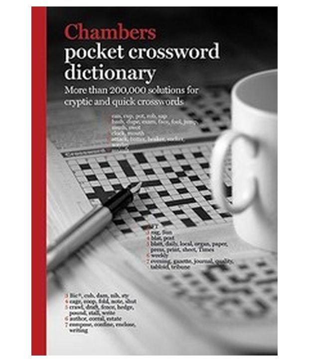chambers dictionary crossword solver