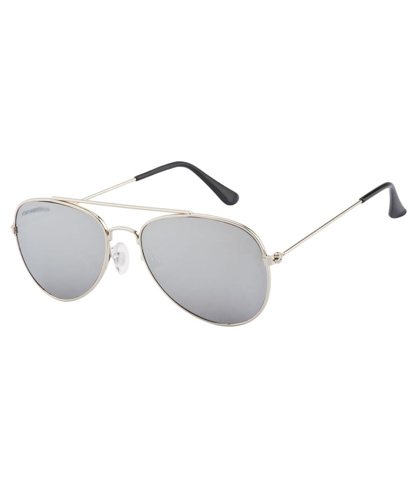 silver aviator sunglasses india