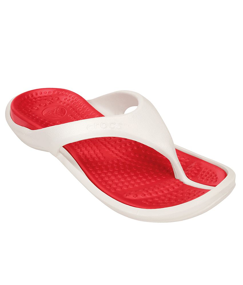 Crocs Athens Relaxed Fit II Red Flip Price in India- Buy Crocs Athens  Relaxed Fit II Red Flip Online at Snapdeal