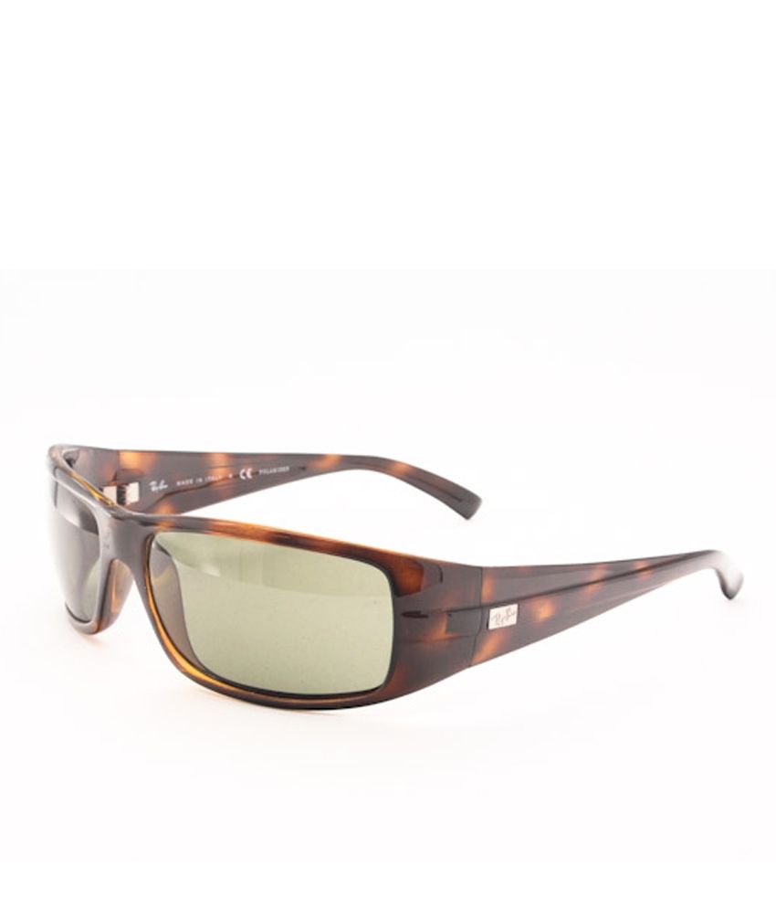 ray ban polarized wrap around sunglasses