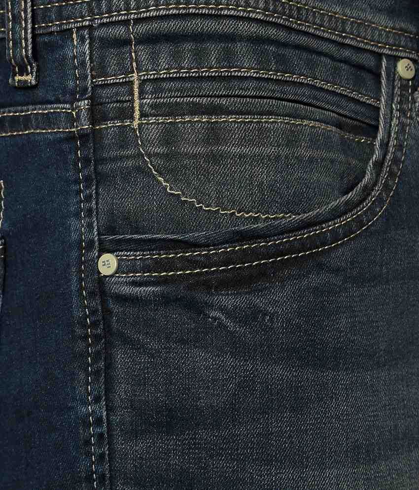 peter england black jeans