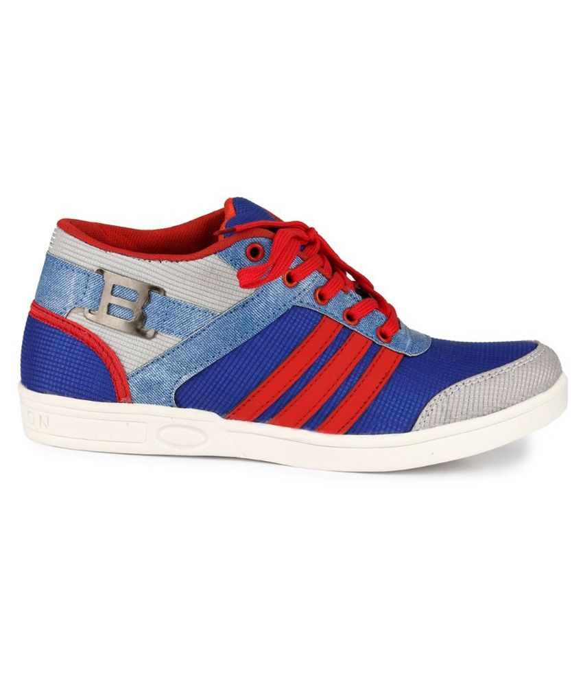 semana blue smart casual shoes