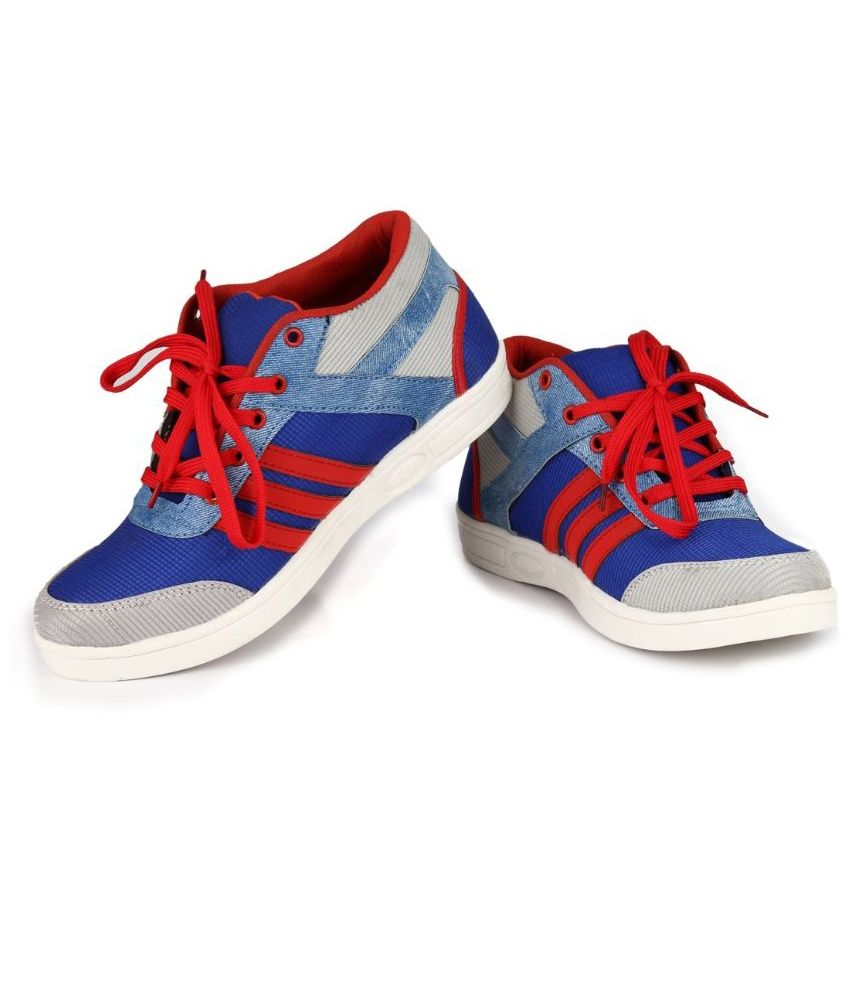 semana blue smart casual shoes