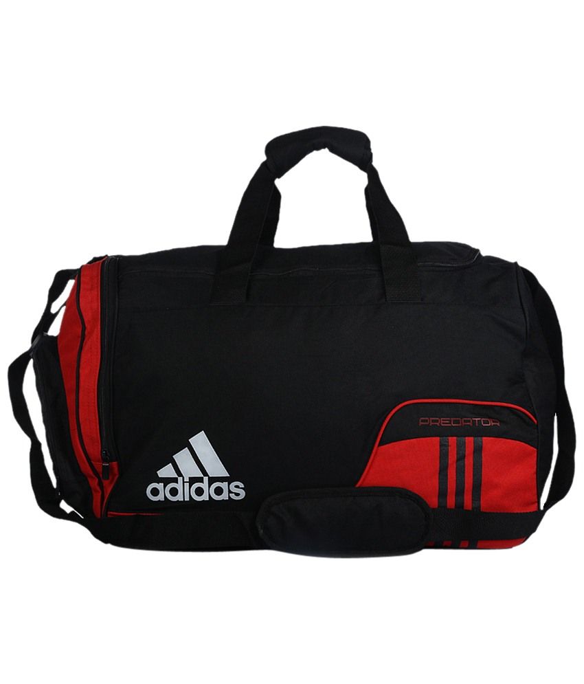 Adidas Trendy Black & Red Unisex Gym Bag - Buy Adidas Trendy Black ...