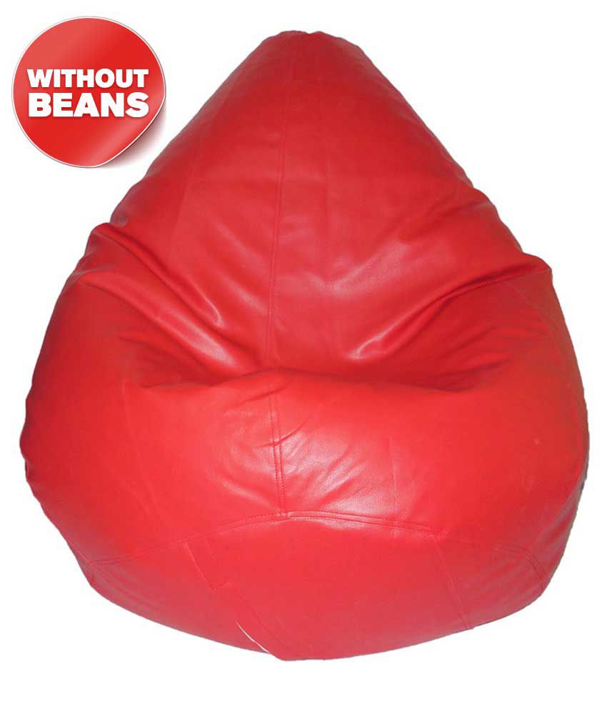 Tjar XL Bean Bag Cover in Red - Buy Tjar XL Bean Bag Cover in Red Online at Best Prices in India ...