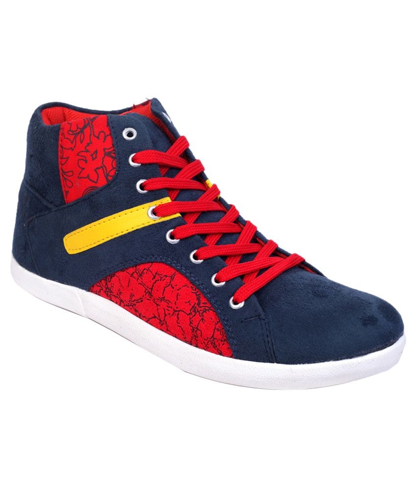 semana blue smart casual shoes