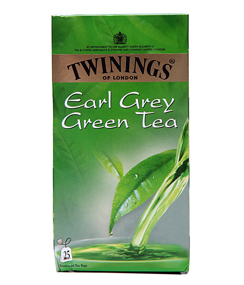 Twinings Earl Grey Green Tea 25 Tea Bags: Buy Twinings Earl Grey Green ...