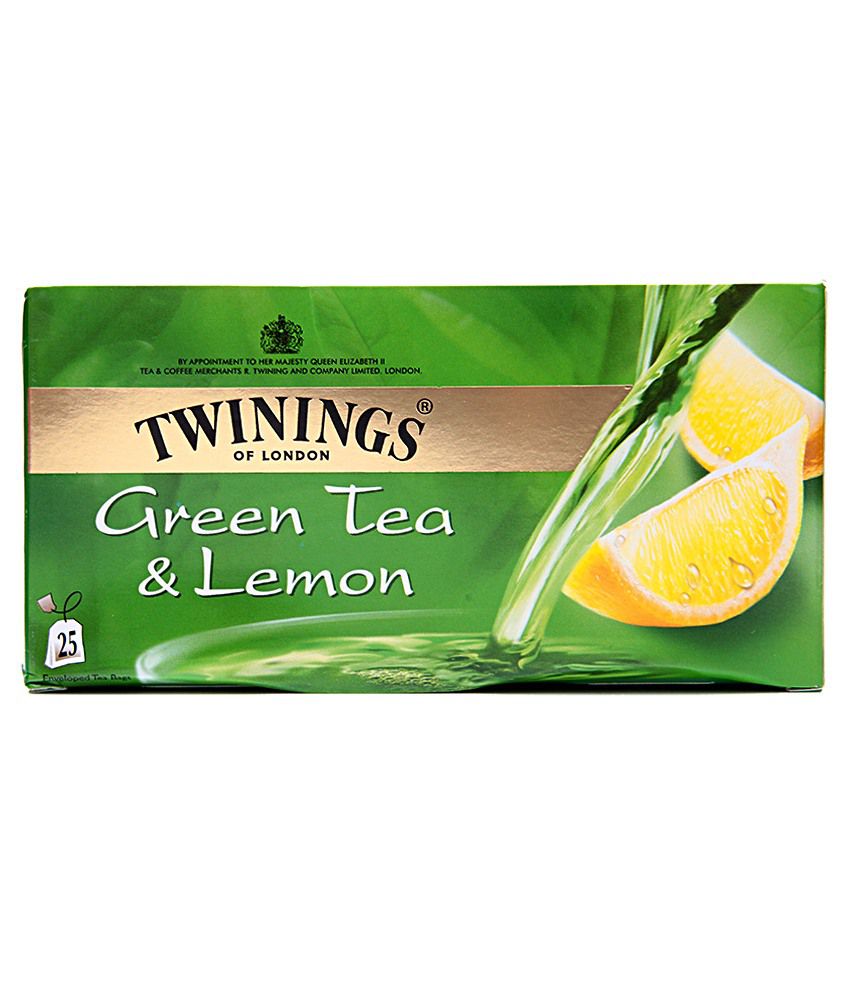 Twinings Green Tea & Lemon 25 Tea Bags: Buy Twinings Green Tea & Lemon ...