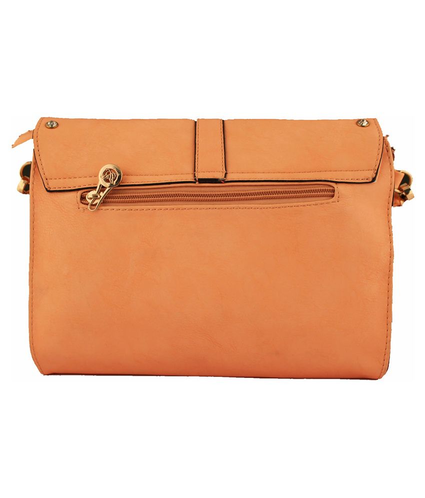 Damit Tan Classy Sling Bag - Buy Damit Tan Classy Sling Bag Online at ...
