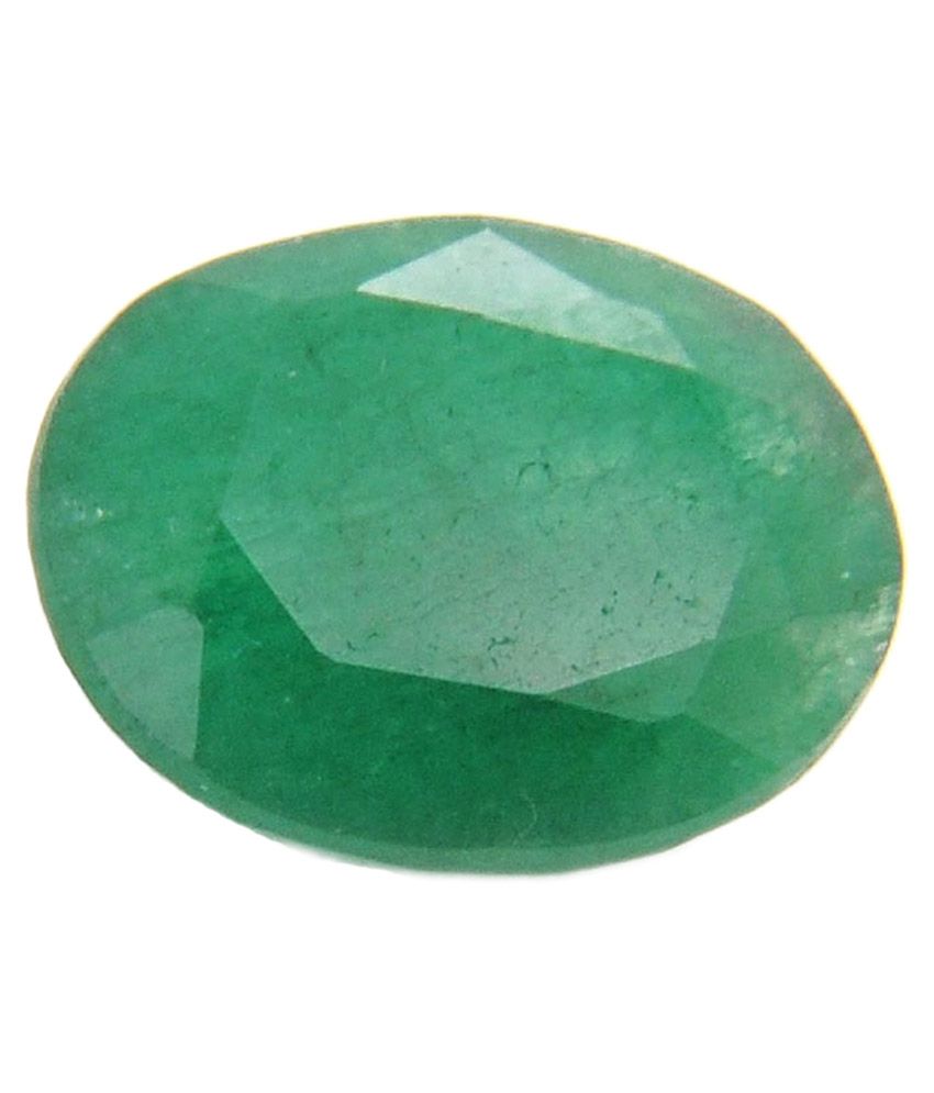 Ma Gems Green Emerald (panna) Gemstone: Buy Ma Gems Green Emerald ...