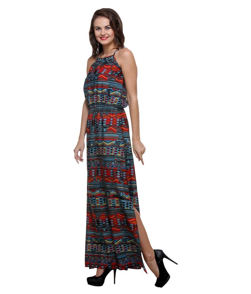 polyester maxi