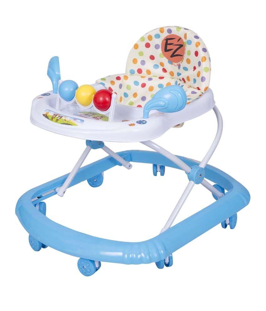 EZ' PLAYMATES BABY WALKER BLUE - Buy EZ' PLAYMATES BABY WALKER BLUE ...