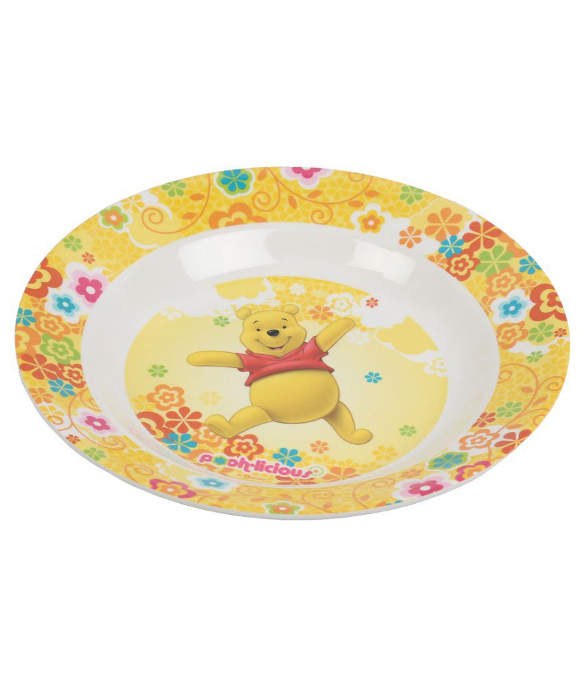 Disney Pooh Melamine Soup Plate: Buy Disney Pooh Melamine Soup Plate at ...