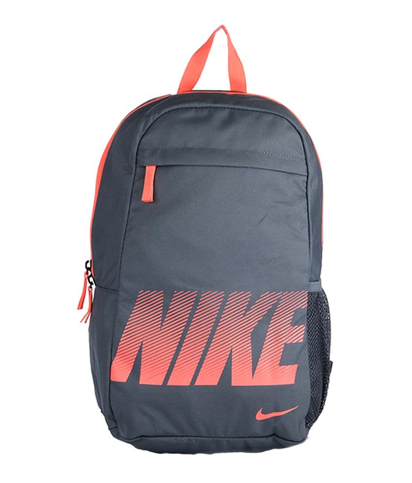 Nike Grey Polyester Backpack - Buy Nike Grey Polyester Backpack Online ...