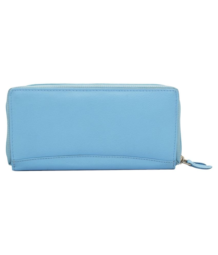 Buy Urban Forest Leather Blue Formal Wallet For Women at Best Prices in ...