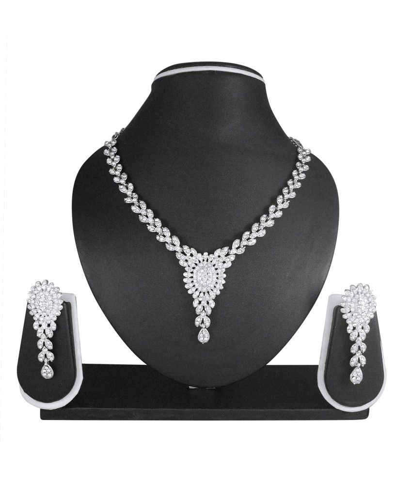 Atasi International Silver Alloy Necklace Set Buy Atasi International