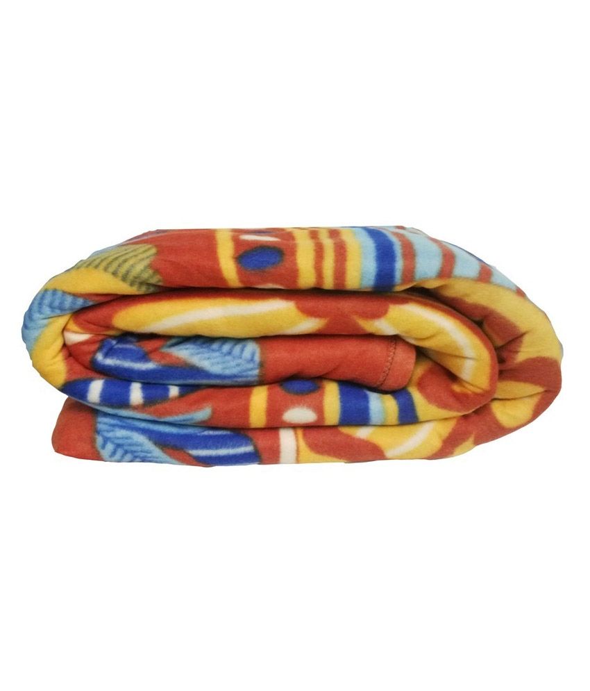 Satviham Polyester Printed Fleece Blanket Buy Satviham Polyester