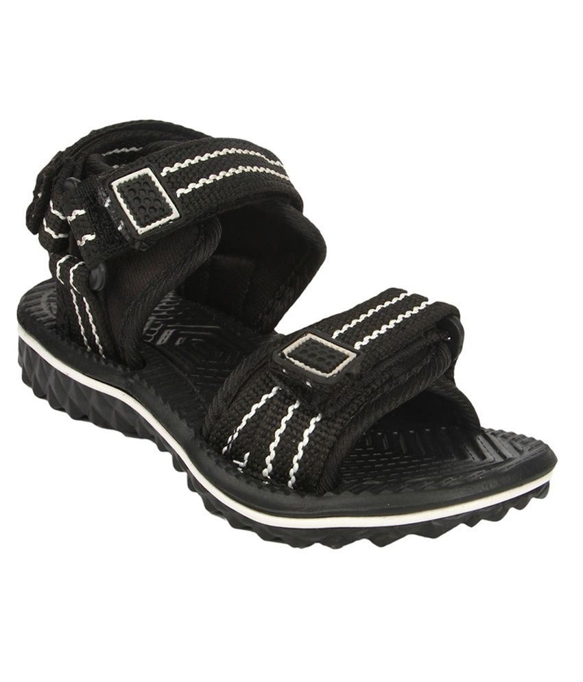 Kutkut Black Sandals For Kids Price in India- Buy Kutkut Black Sandals ...