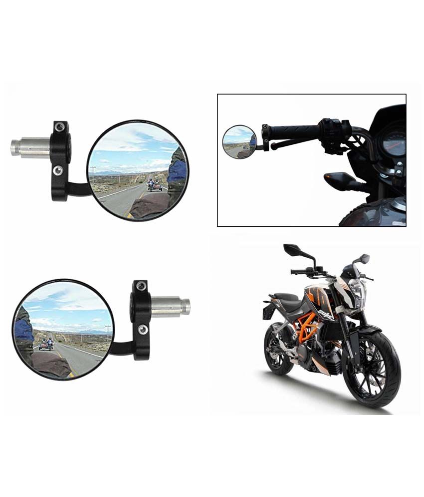 Spedy Black Handle View Mirror For Ktm Duke 390 Buy Spedy Black Handle