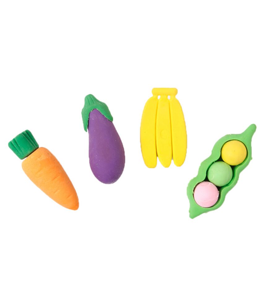 Asraw Multicolor Vegetable Erasers Buy Online at Best Price in India