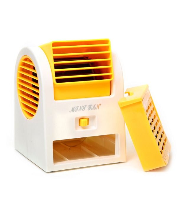 Finger's Mini Fragrance Air Conditioner Cooling Fan Yellow Buy