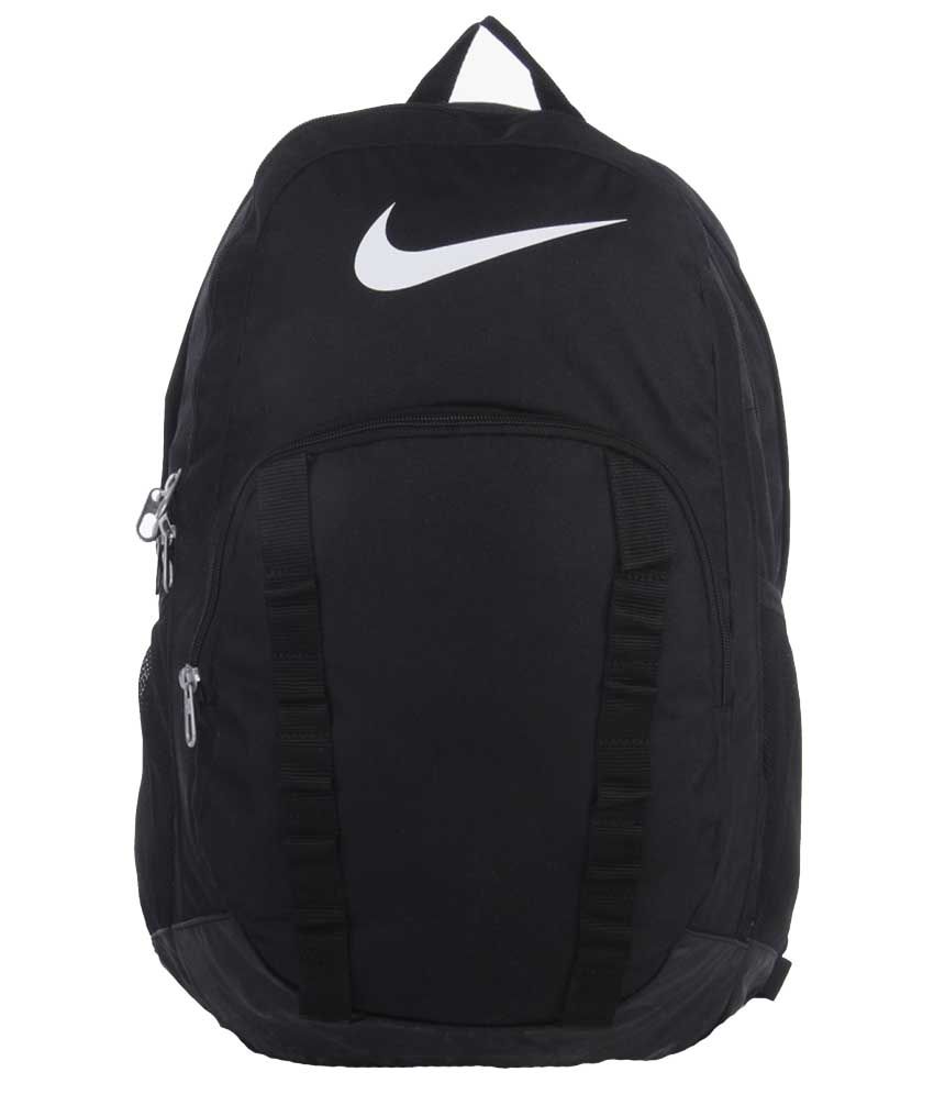 Nike Black Polyester Backpack Buy Nike Black Polyester Backpack