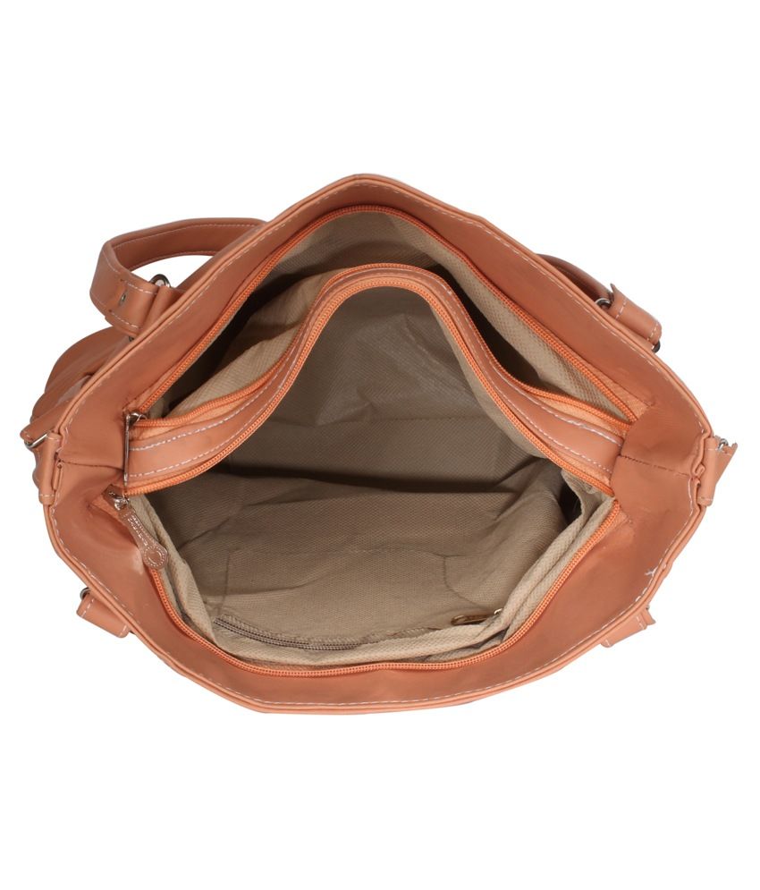 peach shoulder bag