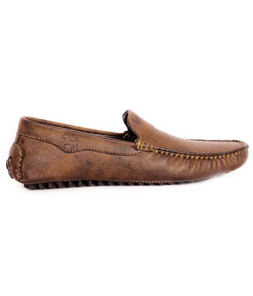 Buy Brandvilla Brown Loafers 