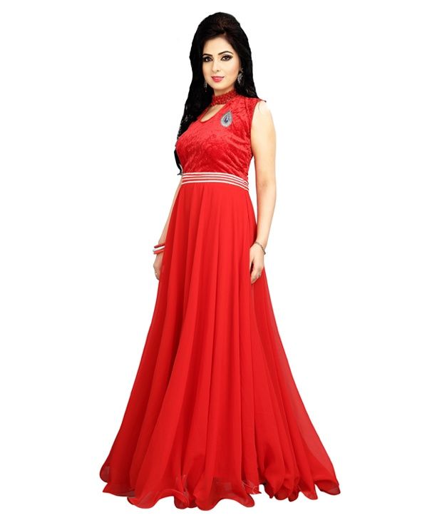 Angelika Ruffled Gown