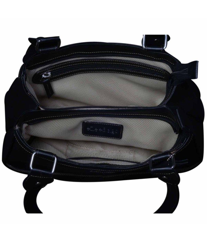 black shoulder bag thick strap