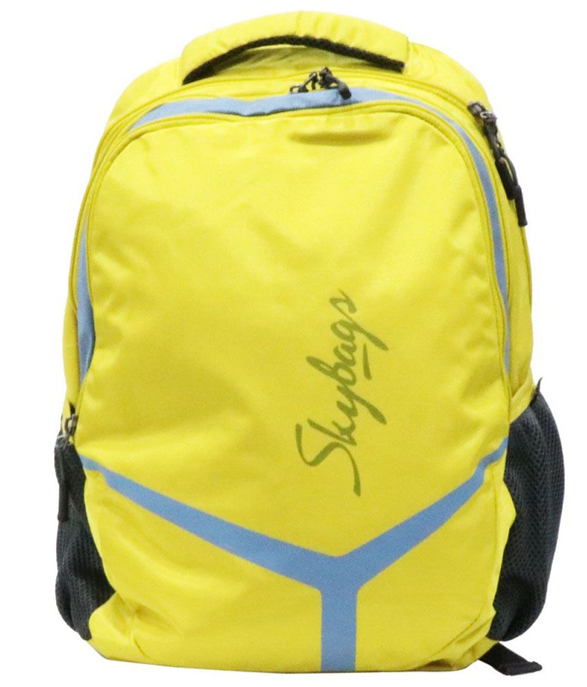 skybags yellow