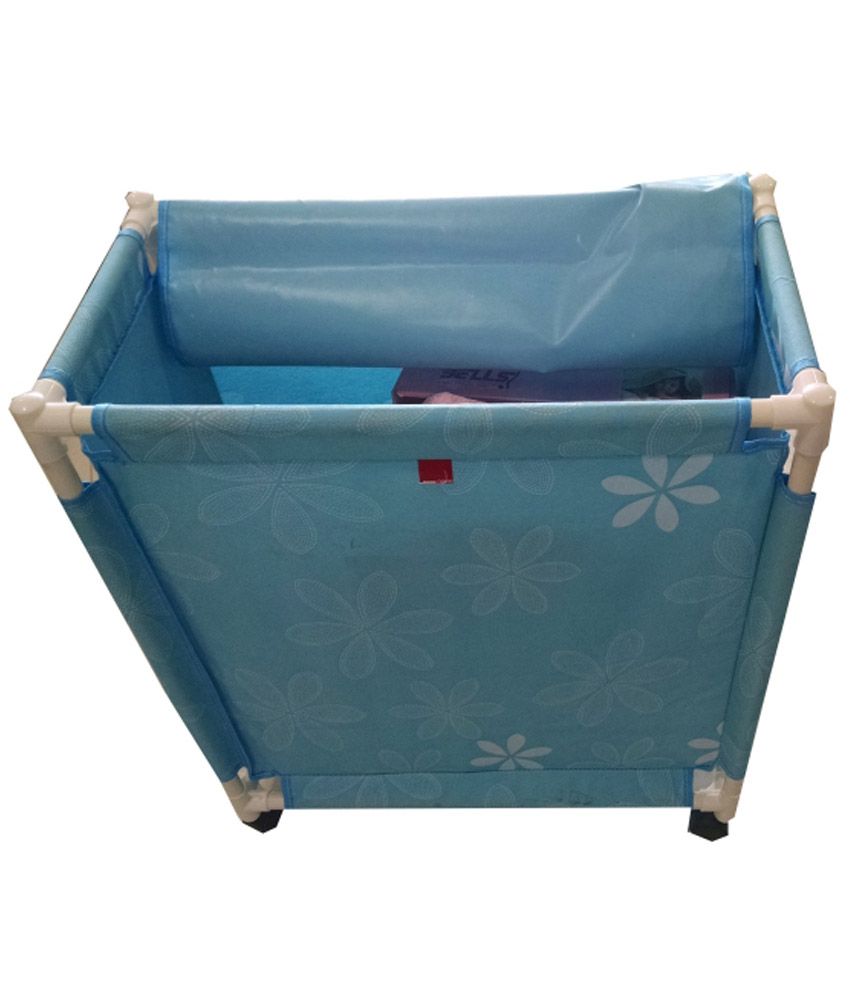 Welhouse India Blue Fabric Laundry Bag Buy Welhouse India Blue Fabric