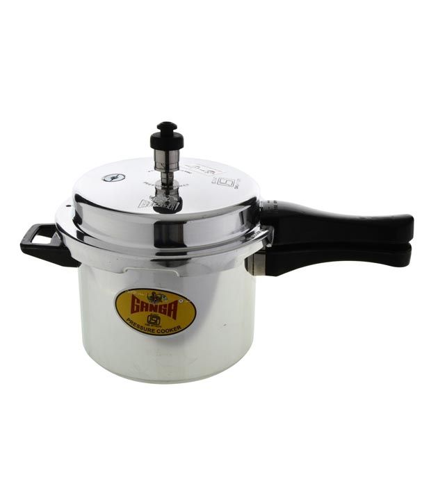 Ganga Aluminium 3 Ltrs Pressure Cookers: Buy Online at Best Price in ...